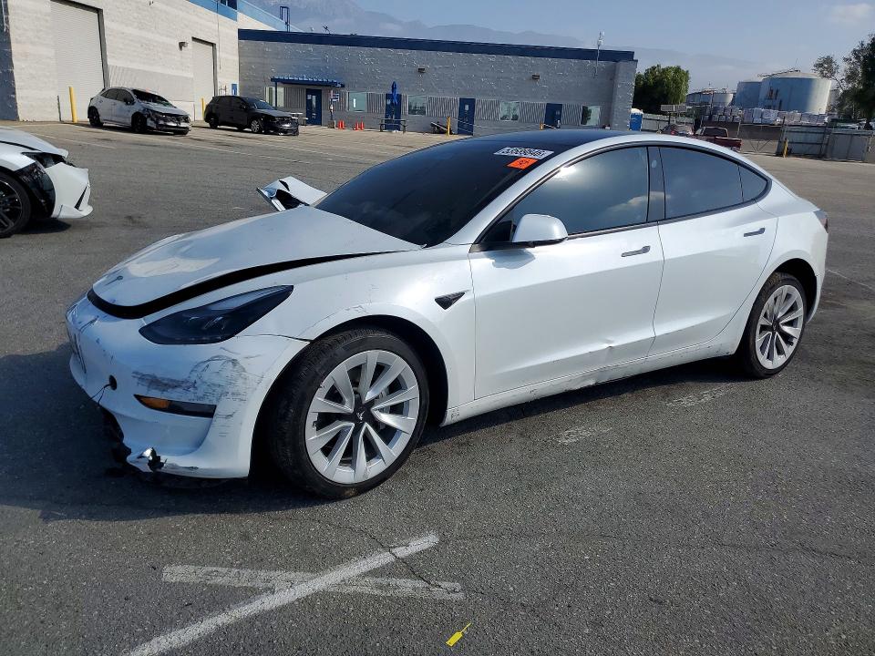 53589846 :رقم المزاد ، 5YJ3E1EA3PF552657 vin ، 2023 Tesla Model 3 مزاد بيع