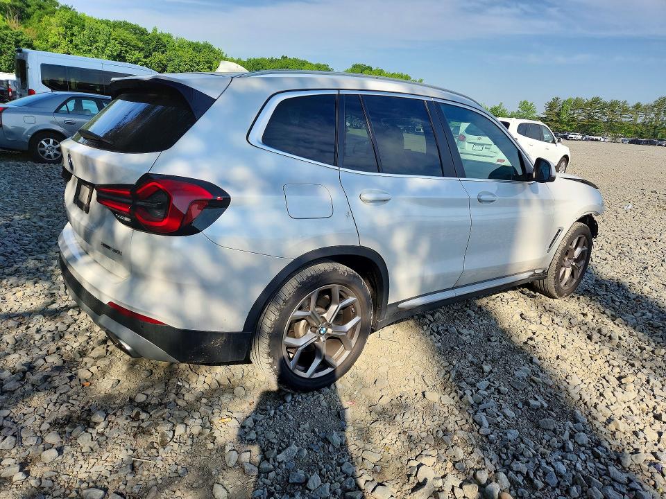 53980256 :رقم المزاد ، 5UX53DP02N9K71444 vin ، 2022 Bmw X3 مزاد بيع