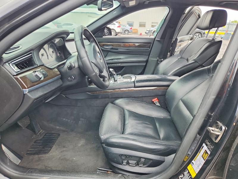2012 Bmw 750 მანქანა იყიდება აუქციონზე, vin: WBAKC6C57CC396275, აუქციონის ნომერი: 54538946