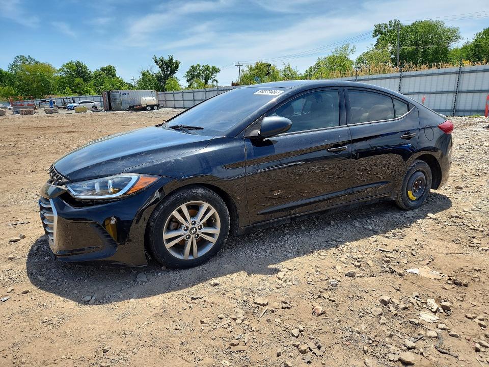 2017 Hyundai Elantra მანქანა იყიდება აუქციონზე, vin: 5NPD84LF6HH079657, აუქციონის ნომერი: 55072466