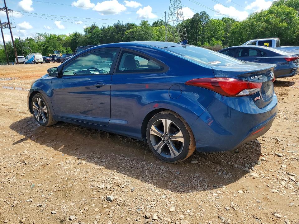 52804996 :رقم المزاد ، KMHDH6AHXEU027784 vin ، 2014 Hyundai Elantra Coupe مزاد بيع