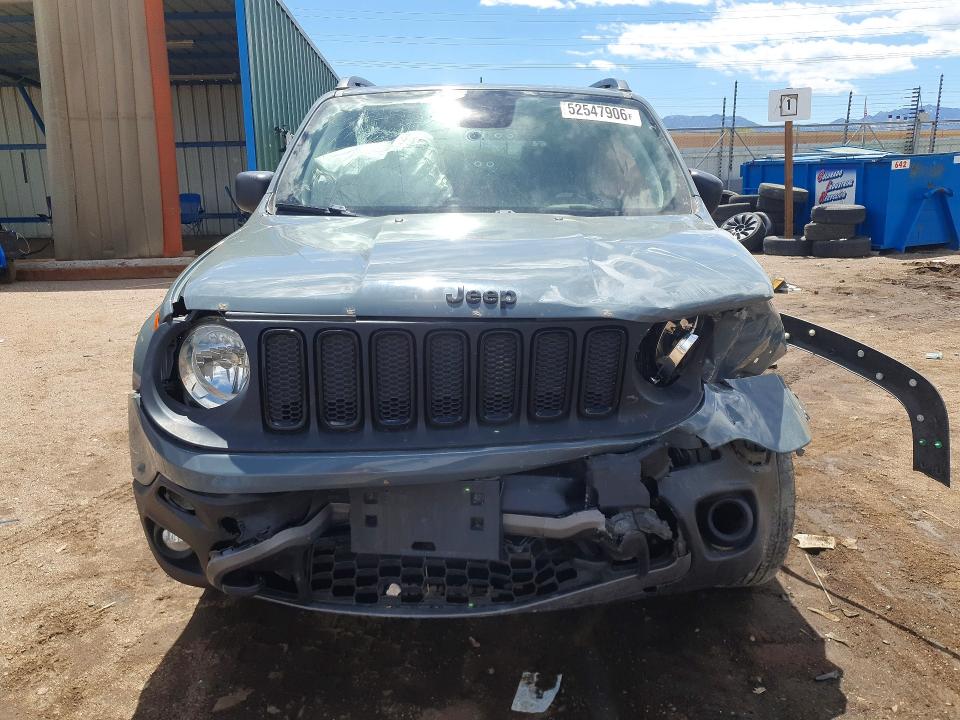 52547906 :رقم المزاد ، ZACCJBAB4JPH72096 vin ، 2018 Jeep Renegade مزاد بيع