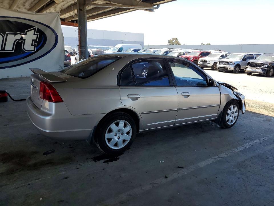 2001 Honda Civic მანქანა იყიდება აუქციონზე, vin: 1HGES26731L076636, აუქციონის ნომერი: 54433856