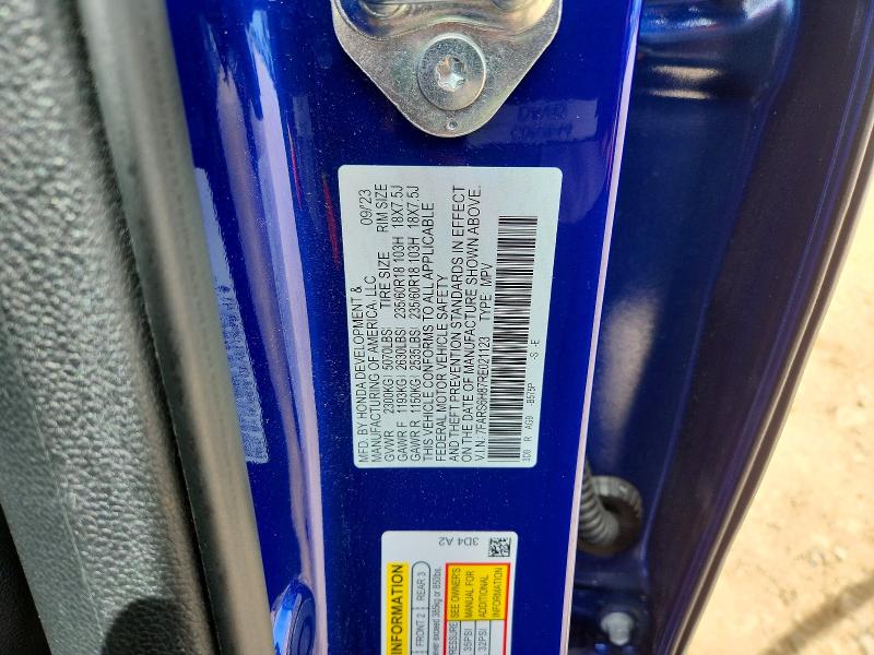 Продажа на аукционе авто 2024 Honda Cr-v, vin: 7FARS6H87RE021123, номер лота: 55010186