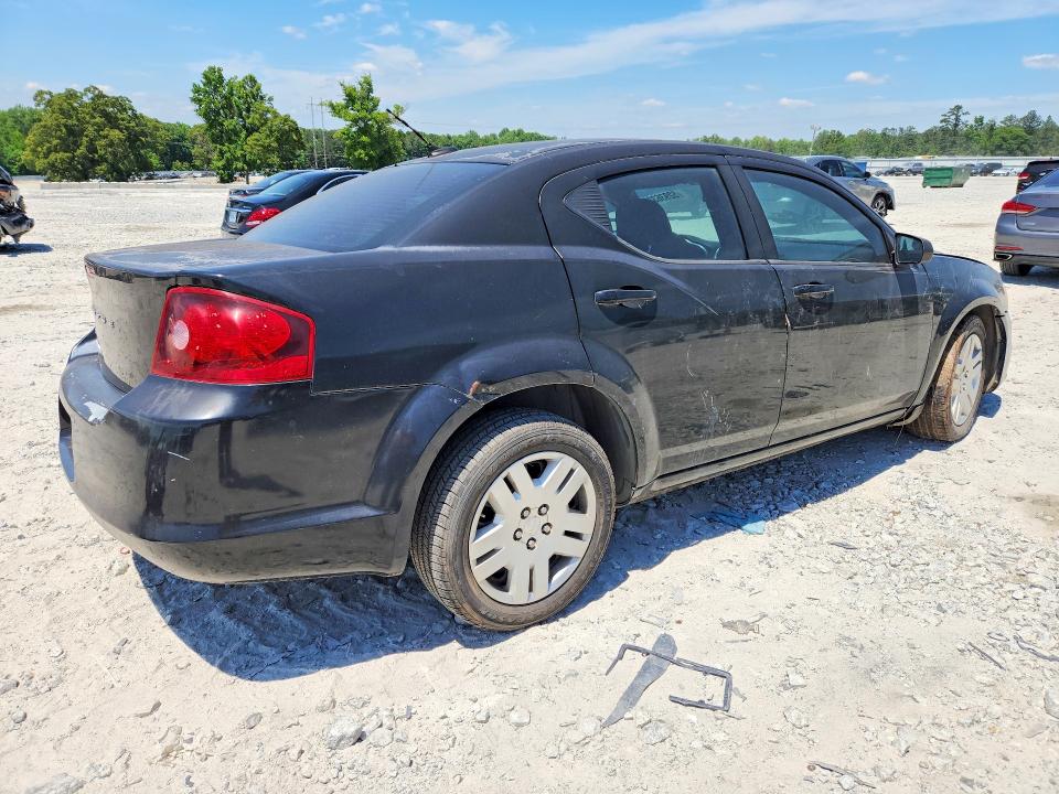 52936326 :رقم المزاد ، 1C3CDZAB3CN182309 vin ، 2012 Dodge Avenger مزاد بيع