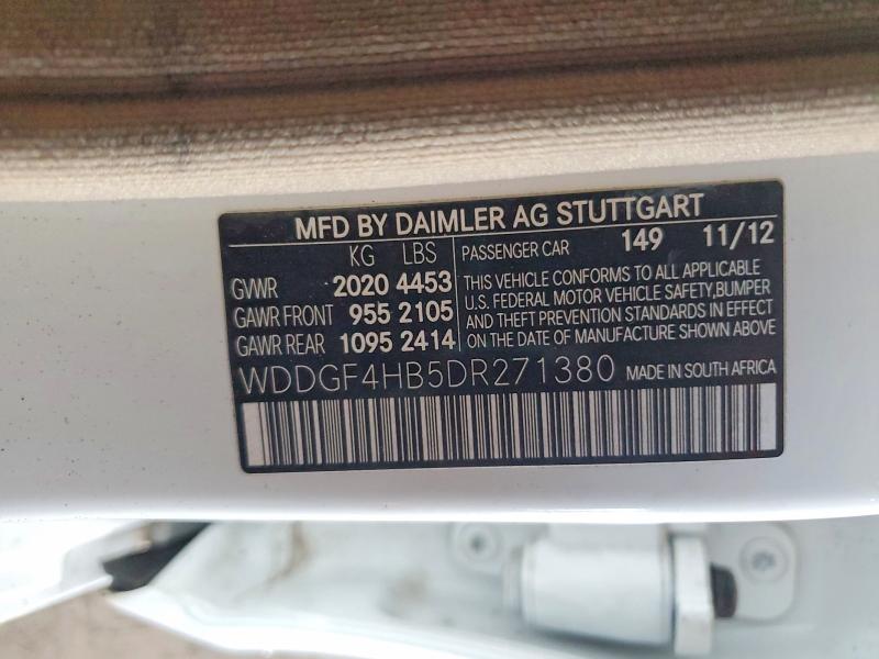 Продажа на аукционе авто 2013 Mercedes-benz C, vin: WDDGF4HB5DR271380, номер лота: 52100276