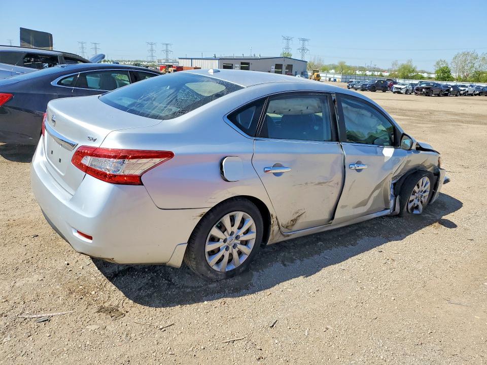 Продаж на аукціоні авто 2015 Nissan Sentra, vin: 3N1AB7AP4FY316523, номер лоту: 51851356