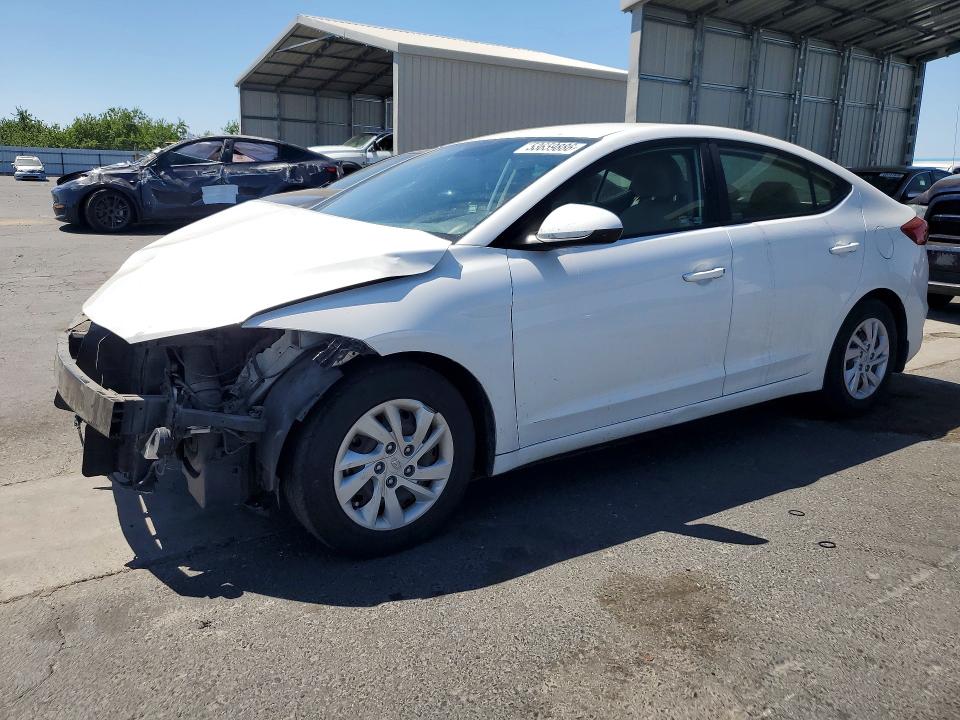 53659886 :رقم المزاد ، 5NPD74LF3JH329025 vin ، 2018 Hyundai Elantra مزاد بيع