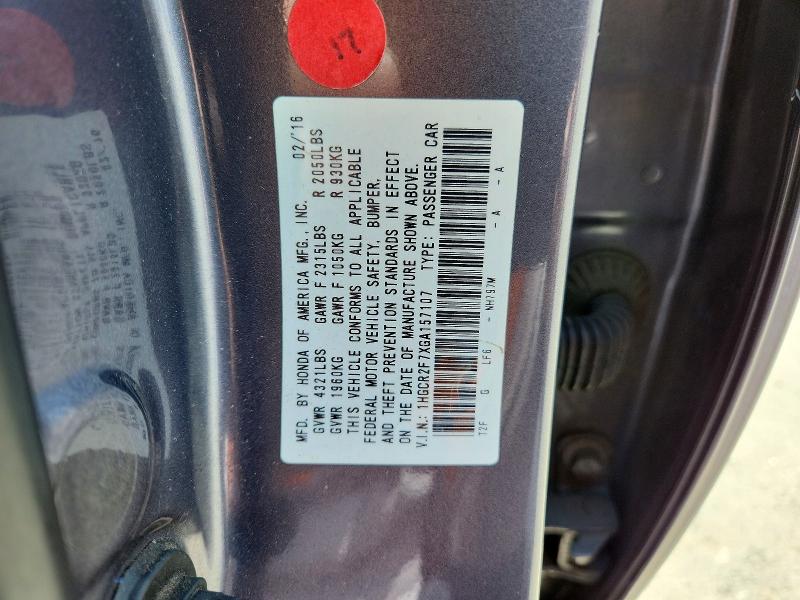 Aukcja sprzedaży 2016 Honda Accord, vin: 1HGCR2F7XGA157107, numer aukcji: 52162496