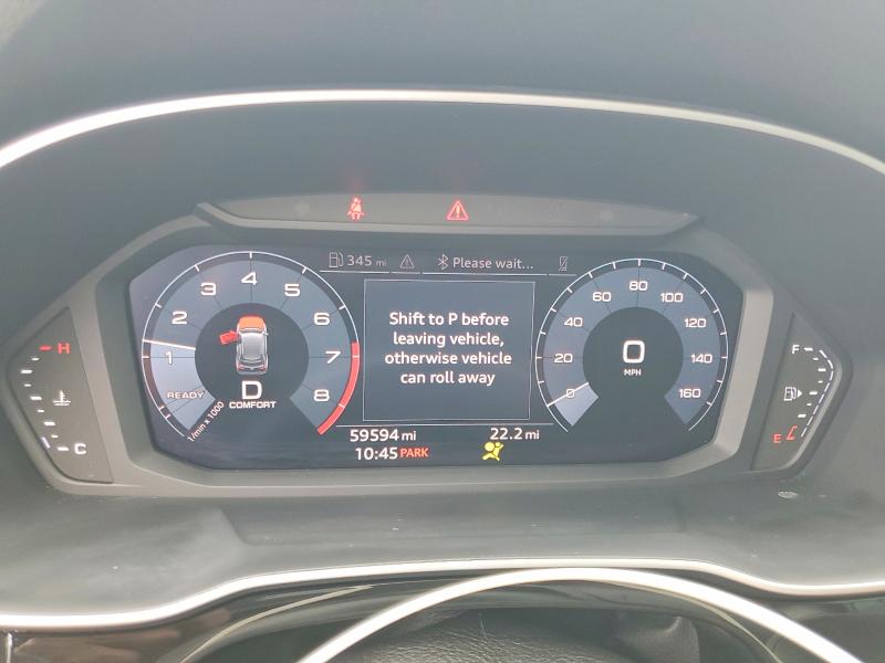 Продаж на аукціоні авто 2019 Audi Q3, vin: WA1AECF31K1078383, номер лоту: 55353826