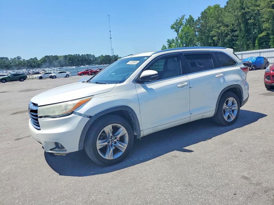 54200806 :رقم المزاد ، 5TDYKRFH0GS132052 vin ، 2016 Toyota Highlander مزاد بيع