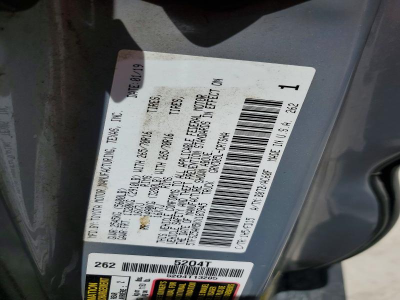 Продаж на аукціоні авто 2019 Toyota Tacoma, vin: 5TFSZ5AN5KX183945, номер лоту: 54898706