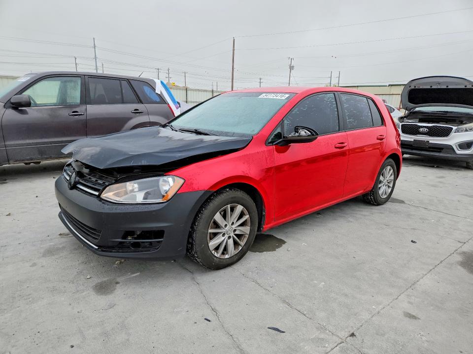 54173416 :رقم المزاد ، 3VW217AU1GM041497 vin ، 2016 Volkswagen Golf مزاد بيع
