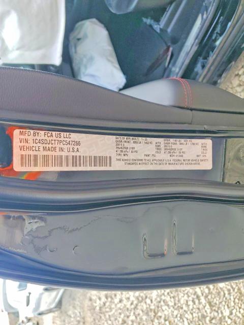 Продаж на аукціоні авто 2023 Dodge Durango, vin: 1C4SDJCT7PC547266, номер лоту: 52527936