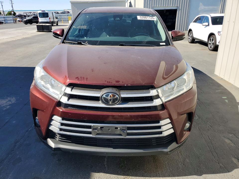 Aukcja sprzedaży 2019 Toyota Highlander, vin: 5TDZZRFH8KS331343, numer aukcji: 53981126