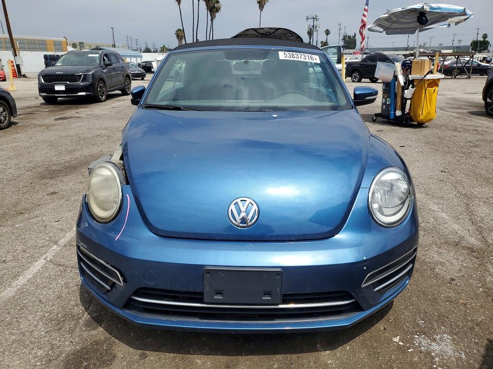 Продажа на аукционе авто 2018 Volkswagen Beetle, vin: 3VW5DAAT9JM514949, номер лота: 53837316
