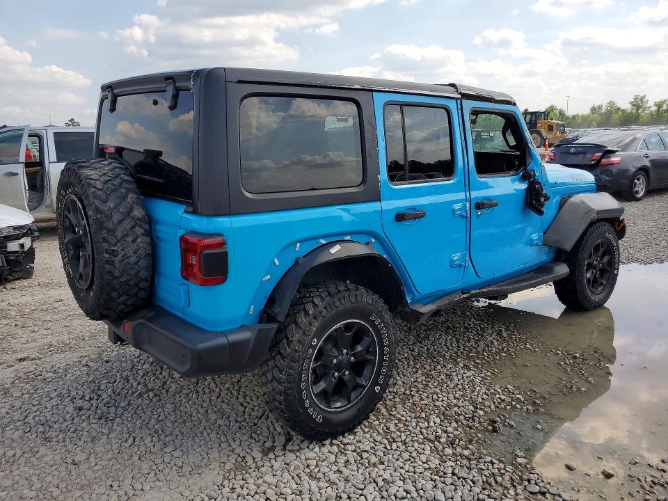 Продажа на аукционе авто 2021 Jeep Wrangler Unlimited, vin: 1C4HJXDN7MW614710, номер лота: 55041416