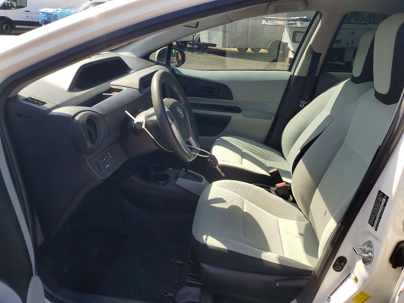 2014 Toyota Prius C მანქანა იყიდება აუქციონზე, vin: JTDKDTB33E1563356, აუქციონის ნომერი: 55084256