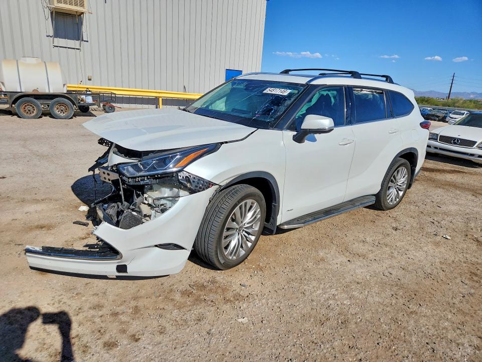 Продаж на аукціоні авто 2022 Toyota Highlander, vin: 5TDEBRCH7NS104916, номер лоту: 54817146
