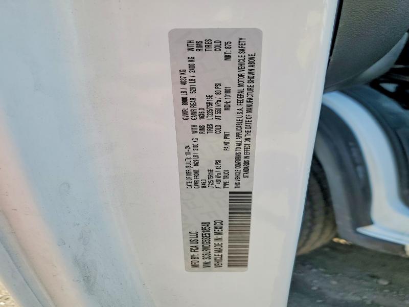 2025 Ram Promaster 2500 მანქანა იყიდება აუქციონზე, vin: 3C6LRVDG5SE518548, აუქციონის ნომერი: 52514376
