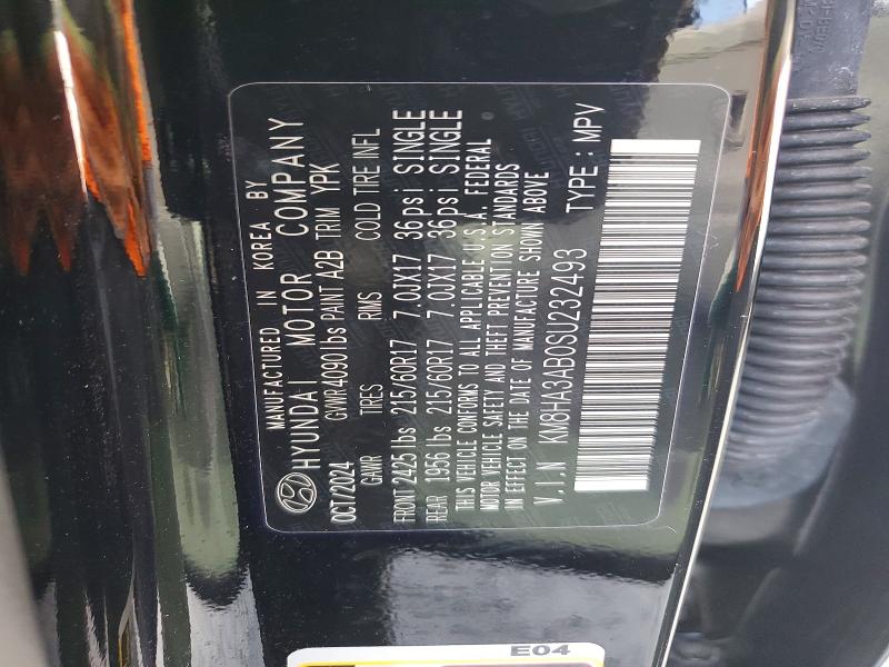 Aukcja sprzedaży 2025 Hyundai Kona, vin: KM8HA3AB0SU232493, numer aukcji: 52655146