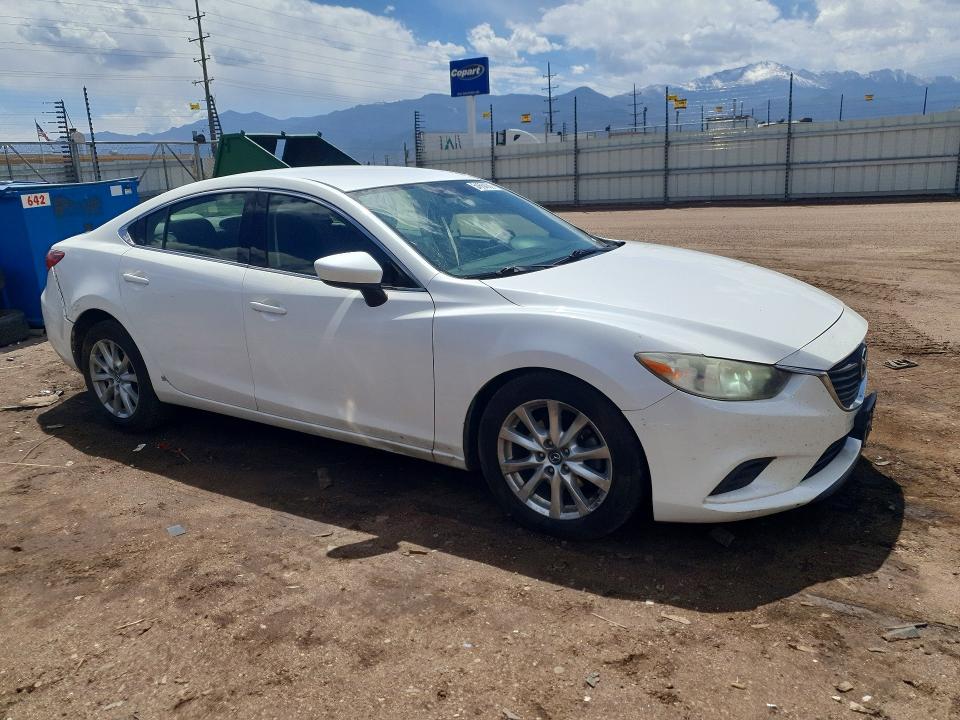 2016 Mazda 6 მანქანა იყიდება აუქციონზე, vin: JM1GJ1U50G1480505, აუქციონის ნომერი: 54684086