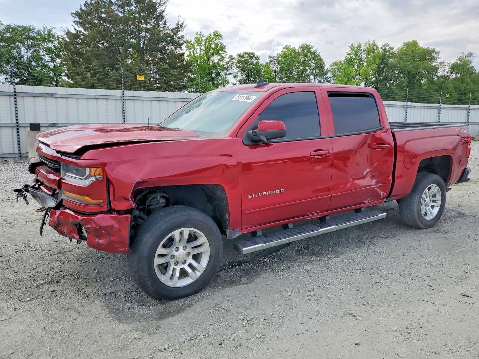 Auction sale of the 2018 Chevrolet Silverado, vin: 3GCUKRECXJG580972, lot number: 54027906