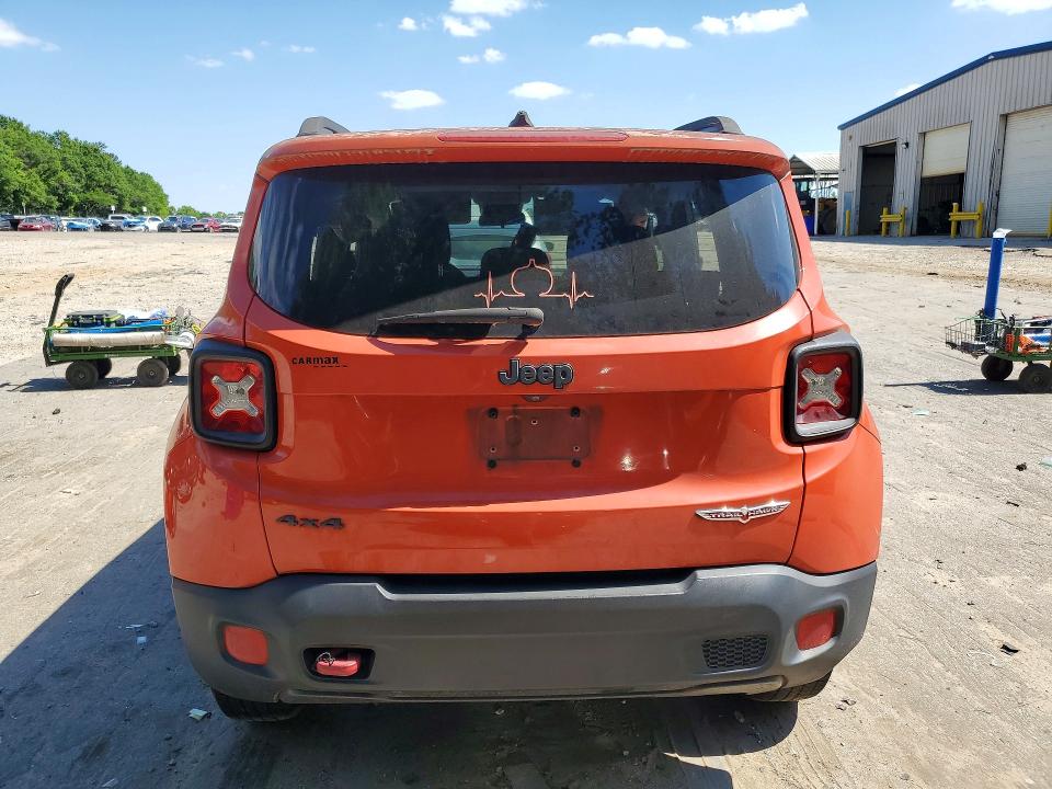 Продажа на аукционе авто 2016 Jeep Renegade, vin: ZACCJBCT4GPC56643, номер лота: 54204606