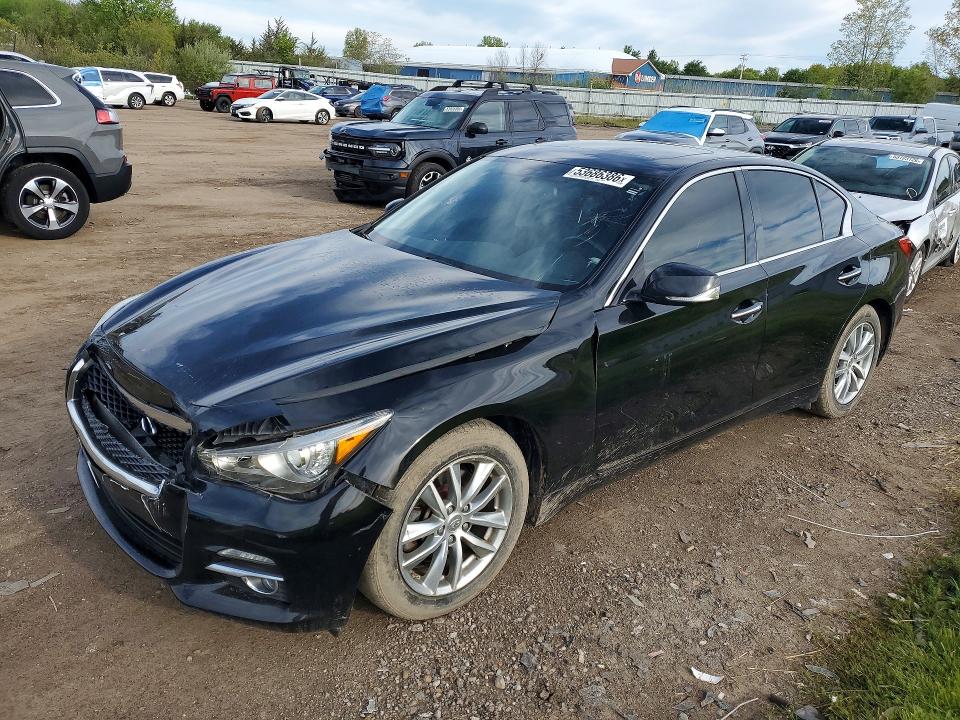 Продажа на аукционе авто 2017 Infiniti Q50, vin: JN1EV7AR0HM831552, номер лота: 53686386