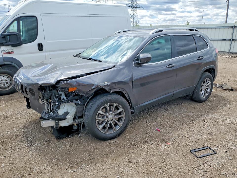 53260776 :رقم المزاد ، 1C4PJLLB5KD317827 vin ، 2019 Jeep Cherokee مزاد بيع