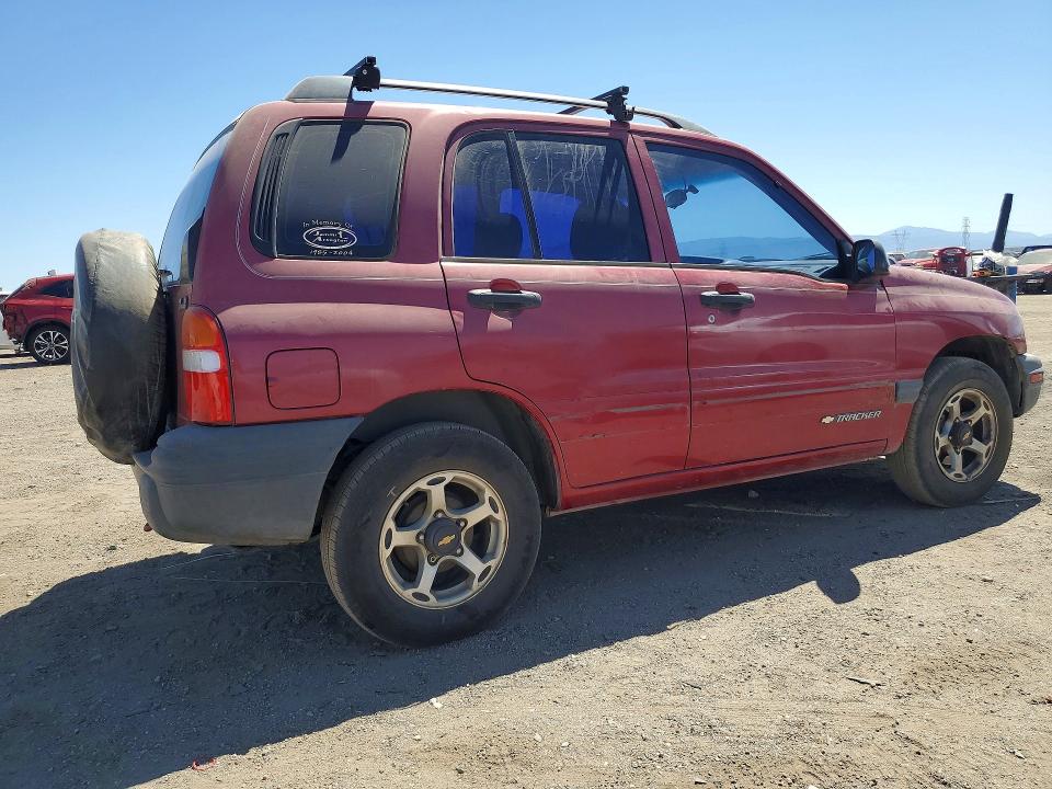 53828456 :رقم المزاد ، 2CNBJ13C9X6912866 vin ، 1999 Chev Tracker مزاد بيع