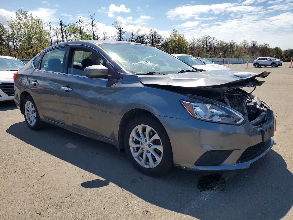 2019 Nissan Sentra მანქანა იყიდება აუქციონზე, vin: 3N1AB7AP8KY332041, აუქციონის ნომერი: 53341026