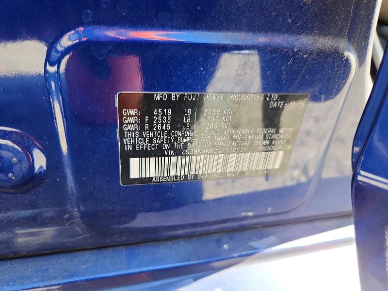 Aukcja sprzedaży 2016 Subaru Legacy, vin: 4S3BNAN62G3050226, numer aukcji: 53728636