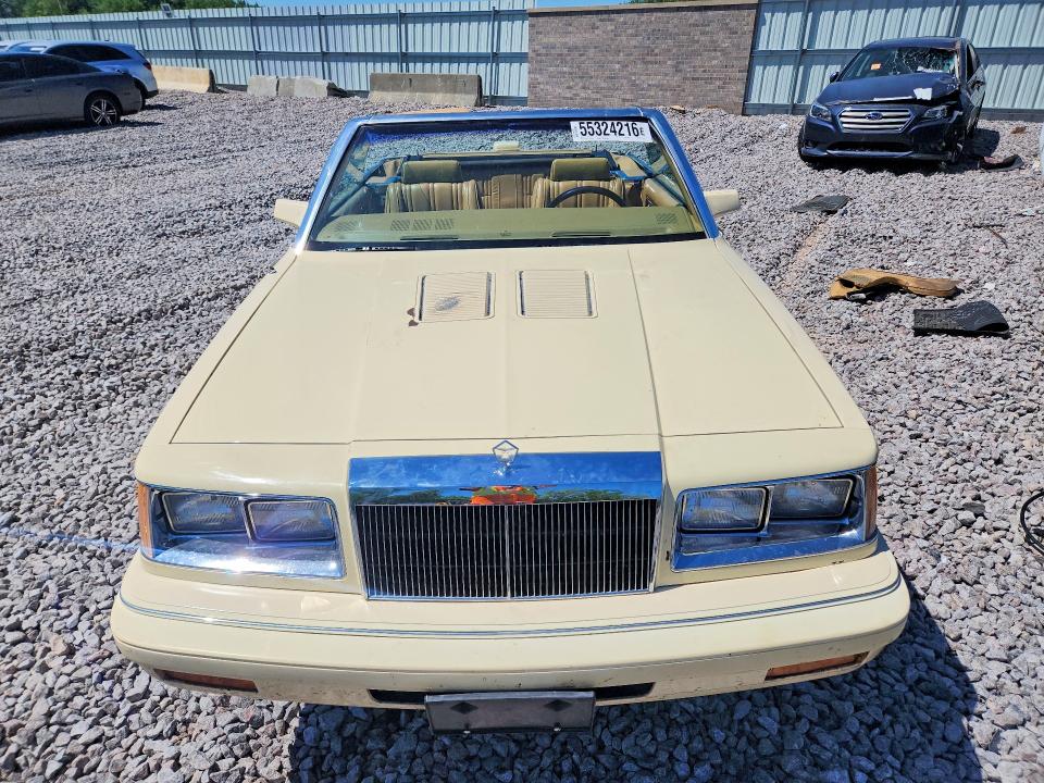Продаж на аукціоні авто 1986 Chrysler Lebaron, vin: 1C3BC55E6GG118562, номер лоту: 55324216