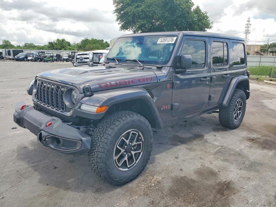 53591376 :رقم المزاد ، 1C4PJXFG0SW660063 vin ، 2025 Jeep Wrangler مزاد بيع