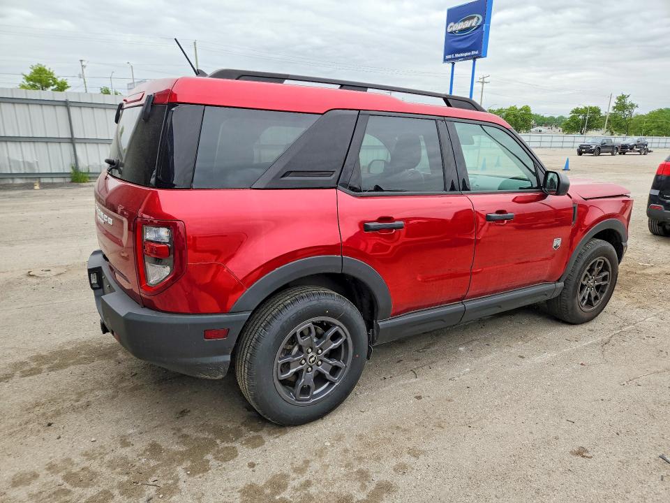 54644236 :رقم المزاد ، 3FMCR9B60MRA32599 vin ، 2021 Ford Bronco Sport مزاد بيع