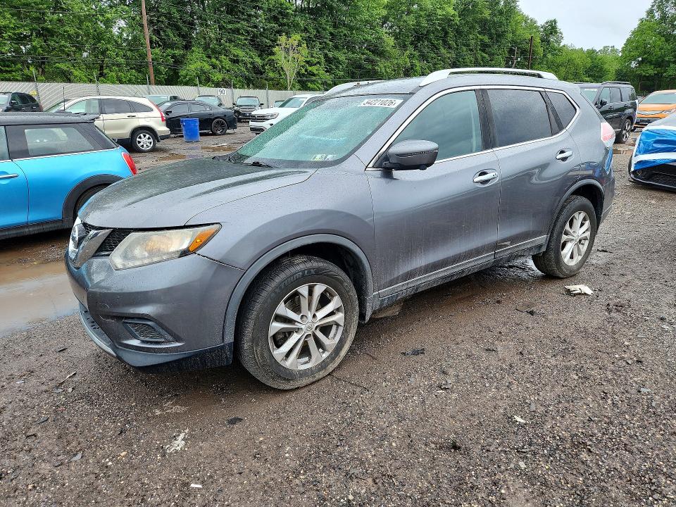 Продаж на аукціоні авто 2016 Nissan Rogue, vin: KNMAT2MV6GP629390, номер лоту: 54221026