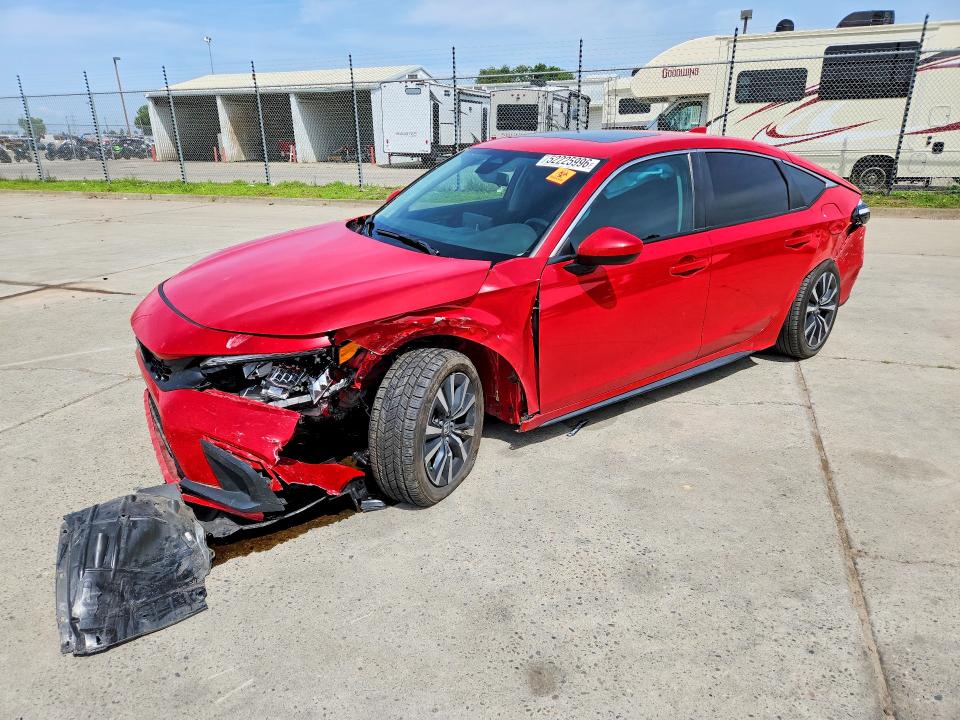52225996 :رقم المزاد ، 19XFL1H70RE024862 vin ، 2024 Honda Civic مزاد بيع