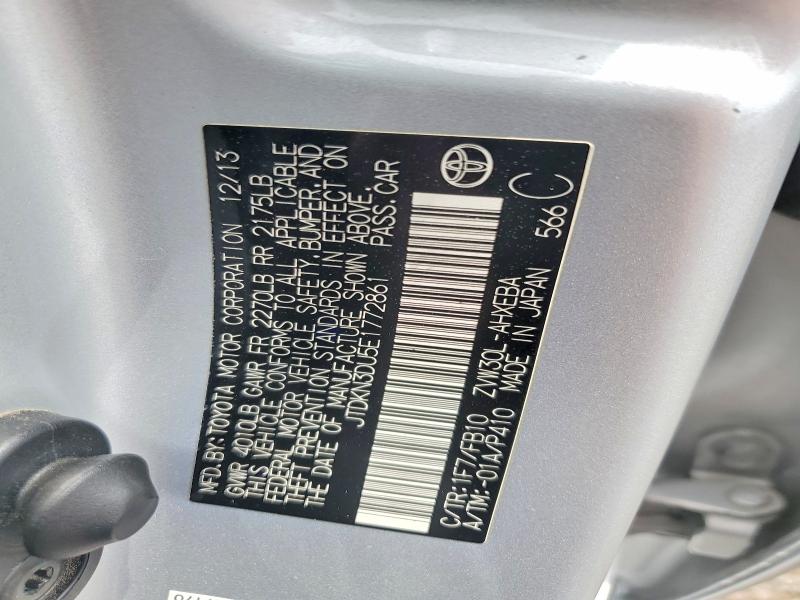 Продаж на аукціоні авто 2014 Toyota Prius, vin: JTDKN3DU5E1772861, номер лоту: 54680226