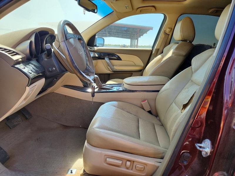 53740186 :رقم المزاد ، 2HNYD28849H508536 vin ، 2009 Acura Mdx مزاد بيع