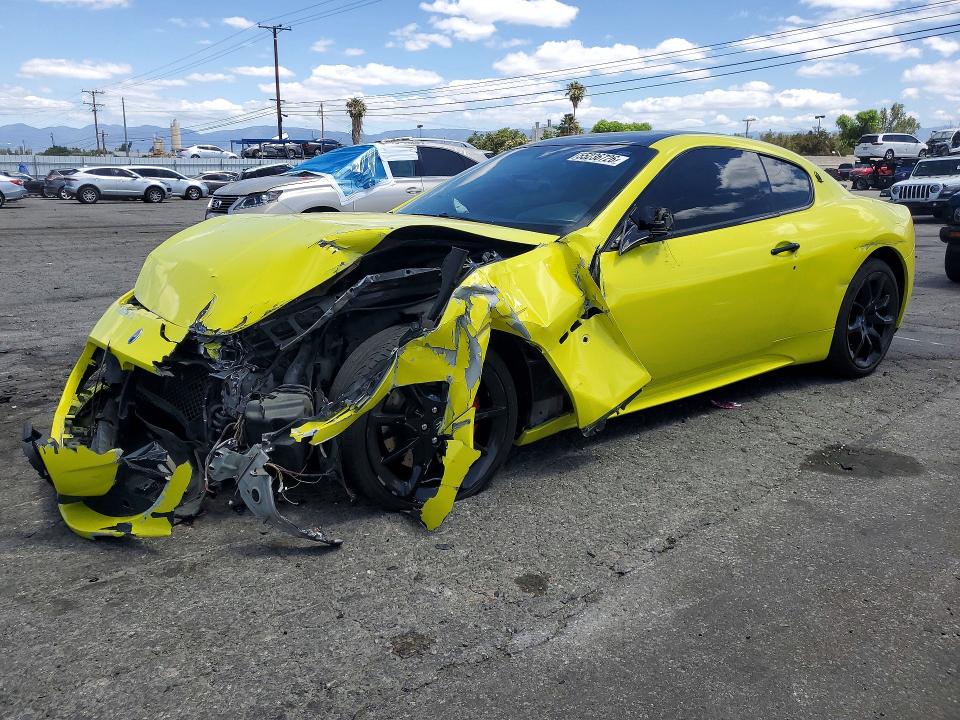 2013 Maserati Granturismo მანქანა იყიდება აუქციონზე, vin: ZAM45VLA8D0069105, აუქციონის ნომერი: 55236726