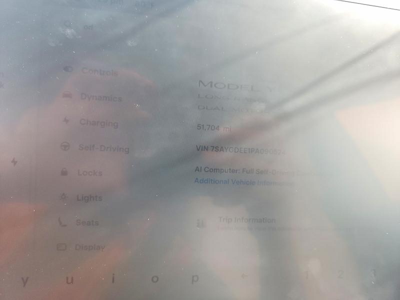 2023 Tesla Model Y მანქანა იყიდება აუქციონზე, vin: 7SAYGDEE1PA090524, აუქციონის ნომერი: 54535786