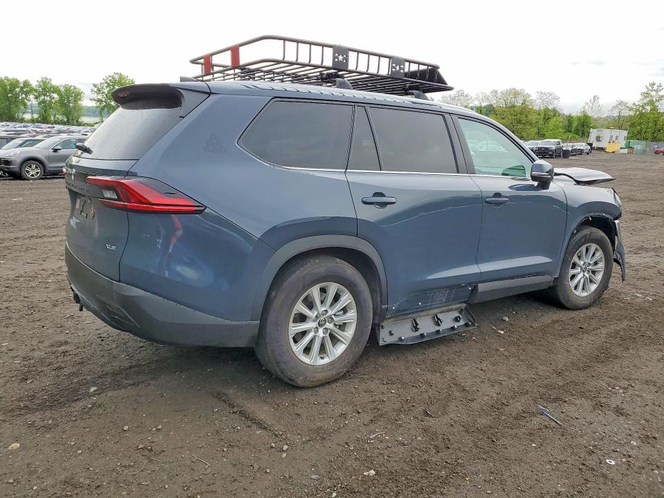 53205716 :رقم المزاد ، 5TDAAAA5XSS032147 vin ، 2025 Toyota Grand Highlander مزاد بيع