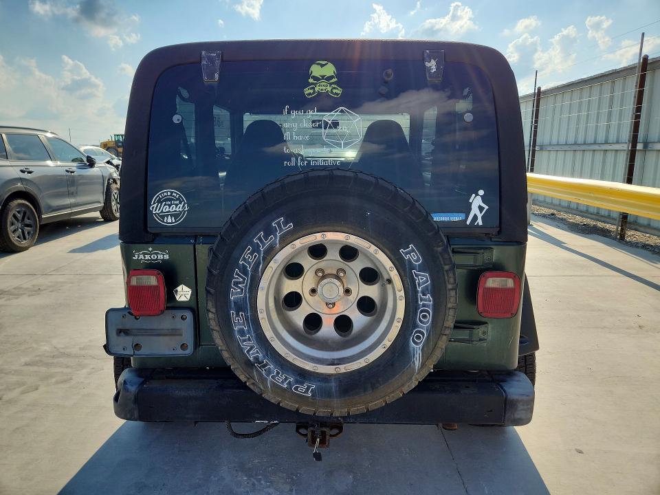 Продаж на аукціоні авто 1998 Jeep Wrangler / Tj, vin: 1J4FY19S9WP718329, номер лоту: 54880886