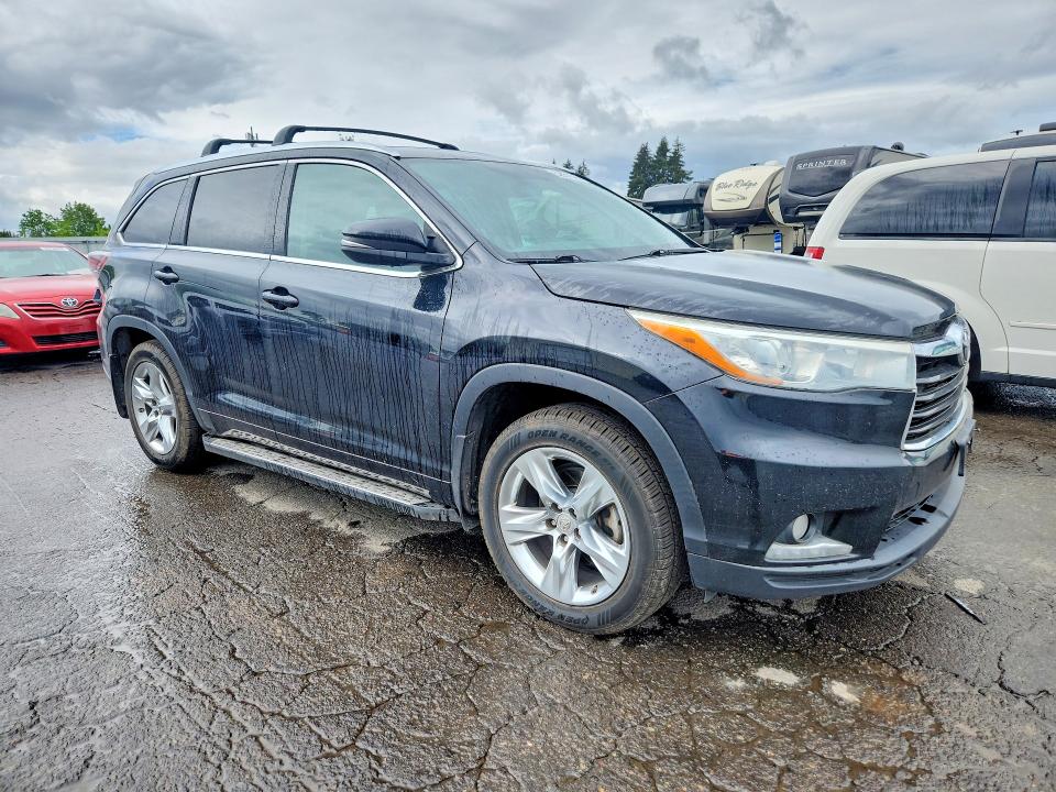 Auction sale of the 2015 Toyota Highlander, vin: 5TDDKRFH6FS075353, lot number: 52851016