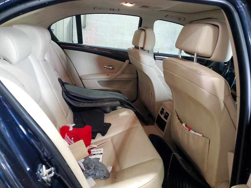 2008 Bmw 528 მანქანა იყიდება აუქციონზე, vin: WBANV13598C150460, აუქციონის ნომერი: 54762816