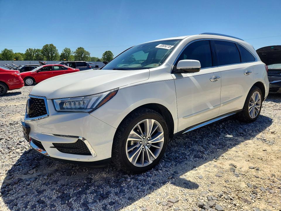 53659216 :رقم المزاد ، 5FRYD4H55HB026930 vin ، 2017 Acura Mdx مزاد بيع