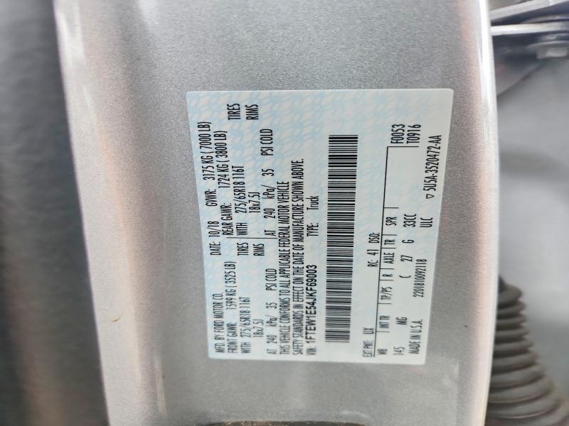 Aukcja sprzedaży 2018 Ford F150, vin: 1FTEW1E54JKF69003, numer aukcji: 51799266