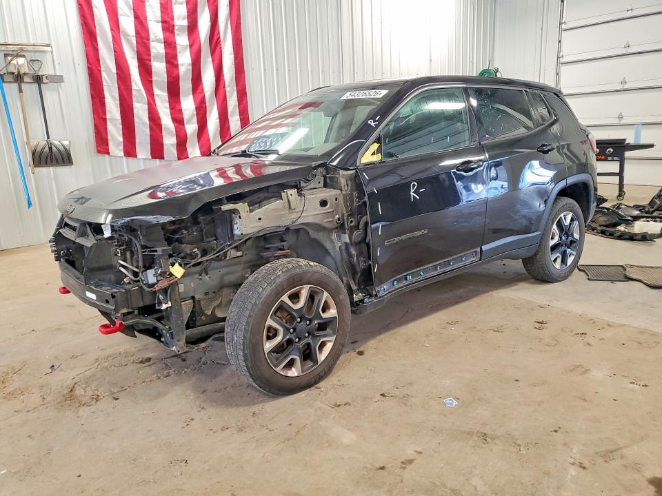 2018 Jeep Compass მანქანა იყიდება აუქციონზე, vin: 3C4NJDDB8JT280972, აუქციონის ნომერი: 54326526