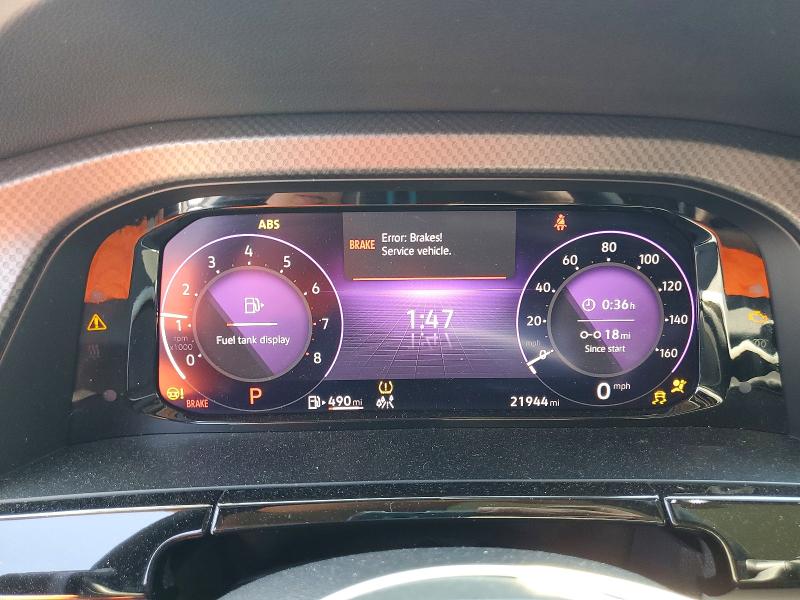 54178046 :رقم المزاد ، 1V2CR2CA7SC507562 vin ، 2025 Volkswagen Atlas مزاد بيع